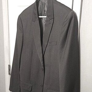 Alfani Men Light Gray Suit Jacket Only   Medium  (42R)